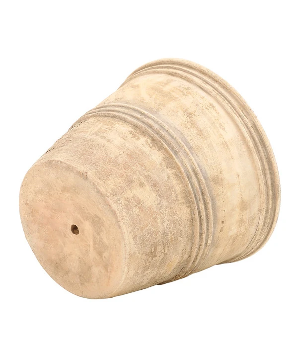 Terrakotta-Topf Grado, Rund, Antik-terrakotta – Bild 3