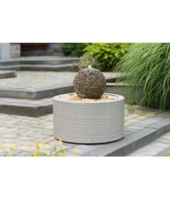 Ubbink Kunststoff-Brunnenumrandung Wicker VII