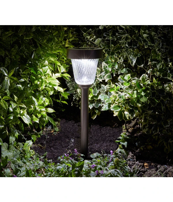 Dehner Solar-Pfahlleuchte Sines, Ca. Ø13,5/H47,5 Cm - Image 2