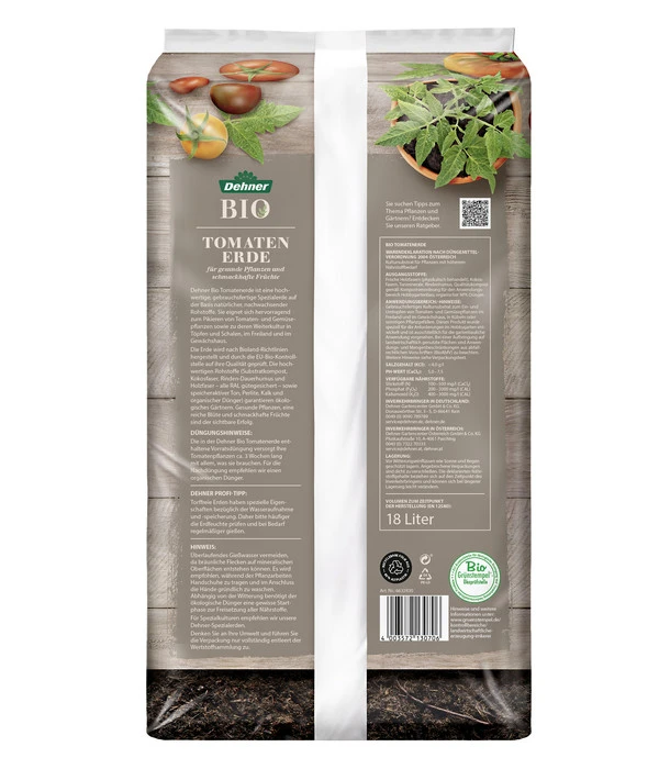 Dehner Bio Tomatenerde, 108 X 18 Liter – Bild 3