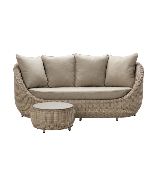 Dehner Lounge Bari, 2-teilig