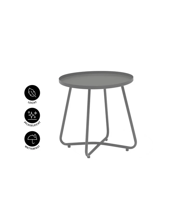 Dehner Beistelltisch Ibiza, Ca. Ø45/H45 Cm - Image 2