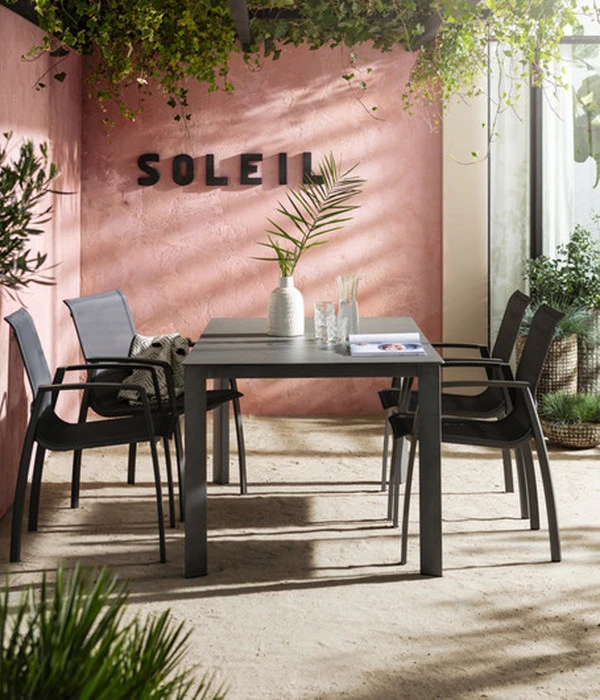 Dehner Gartentisch Nancy, Ca. B160/H75/T90 Cm - Image 3