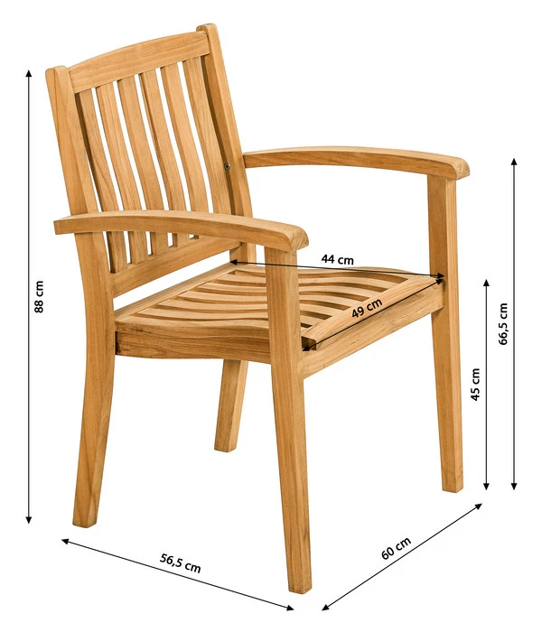 Dehner Stapelsessel Havanna - Image 5