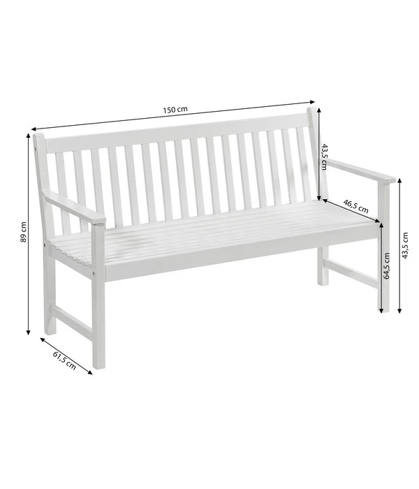 Dehner Bank Mykonos, 3-Sitzer - Image 4