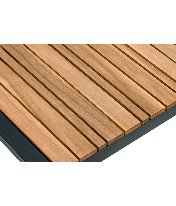 Dehner Balkontisch Chicago Wood, Ca. B133/H74,5/T42 Cm - Image 4