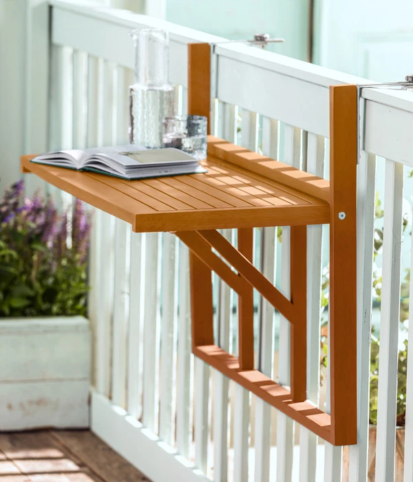 Dehner Balkonhängetisch, Ca. B90/H65/T41,7 Cm - Image 3