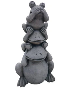 Stein-Frosch Trio, Ca. H46 Cm